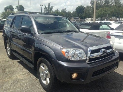 09 toyota 4runner sr5 leather sunroof tv/dvd loaded very clean florida