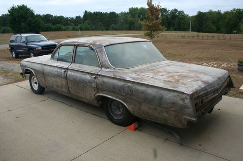 1962 chevy bel air with lots of parts