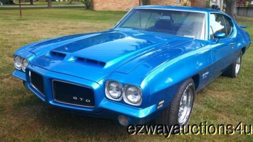1971 pontiac gto 2dr ht real deal owned for over 40 years factory tach