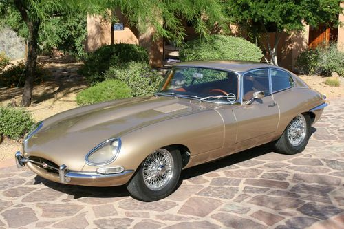 1964 jaguar e type coupe. absolutely stunning! rare color combo!