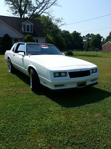 1987 chevy monte carlo ss t-tops used good condition 22&#034; inch rims