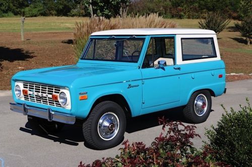 1970 ford bronco standard cab 4wd pickup 2-door 5.0l