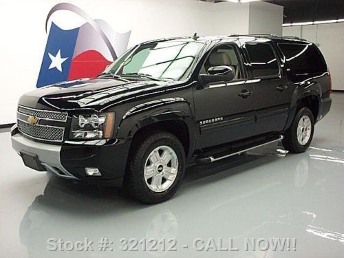 2013 chevy suburban z71 4x4 sunroof htd leather dvd 7k texas direct auto