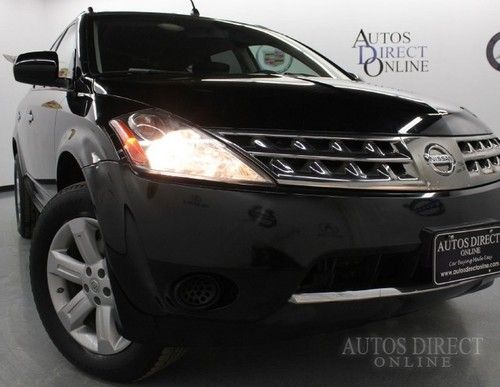 We finance 2007 nissan murano s awd clena carfax rearspoiler pwrmrrs auto v6