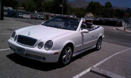 Clk 430 sport convertible 2nd owner all books records runs great title in hand