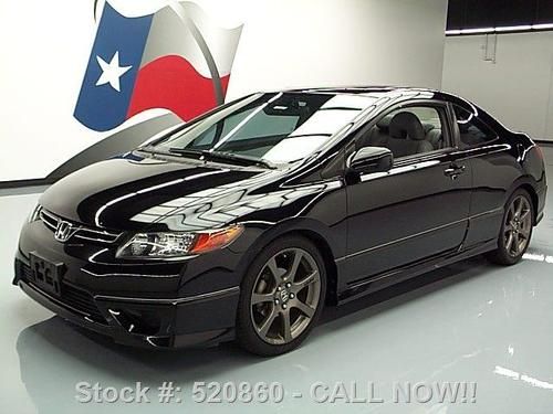 2007 honda civic ex coupe sunroof ground effects 53k! texas direct auto