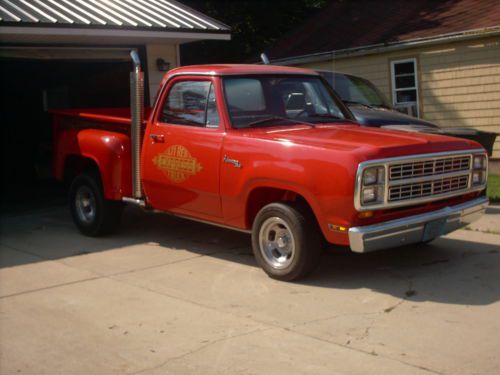 1979 dodge lil red express adventurer pickup