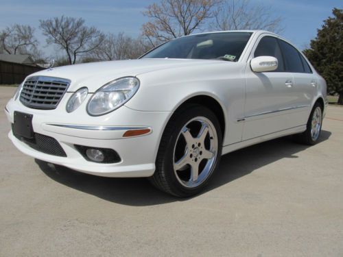 2006 e500 sport 5.0l tx-owned well maintained sunroof navigation clean