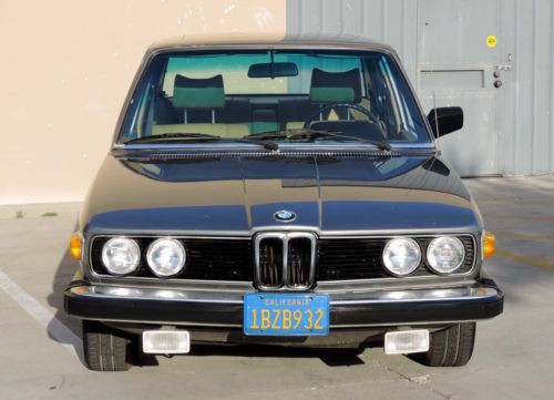 California original, 1981 bmw 528, one owner, 129k orig miles, runs like new, a+