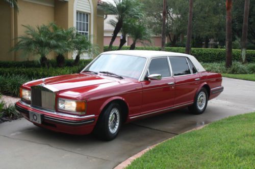Cleanest and best maintained silver spur, rare burgundy color!