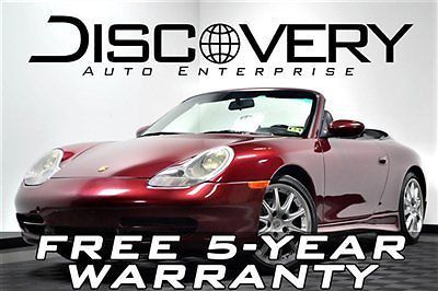 *must see* loaded! free 5-yr warranty / shipping! 911 carrera cabriolet