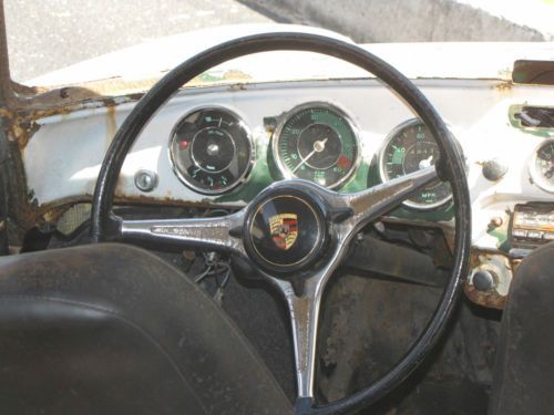 Porsche 356 c coupe needs restoration - not a kit car like most of these listing