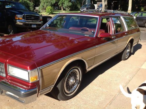 1990 caprice classic estate &#034;woody&#034; wagon, 160k orig miles, 2nd owner