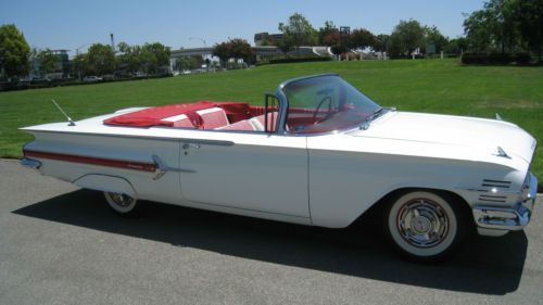 1960 chevrolet  impala convertible 58 59 60 61 62 63 64 348 409 ragtop