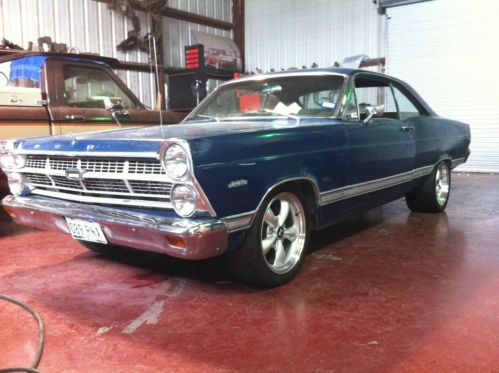 1967 ford fairlane fastback 500 with a 289 c.i. engine &amp; 3 speed manual project
