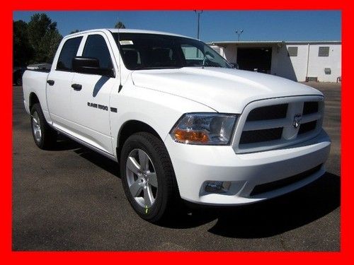 New 2012 ram 1500 4wd crew cab express msrp $36,815