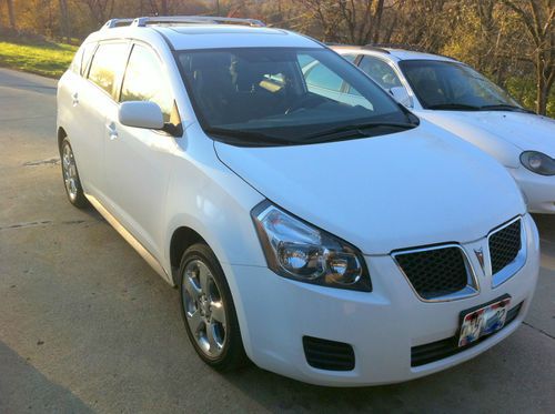 2009 pontiac vibe awd wagon 4-door 2.4l certified, warranty, mint, sunroof, etc