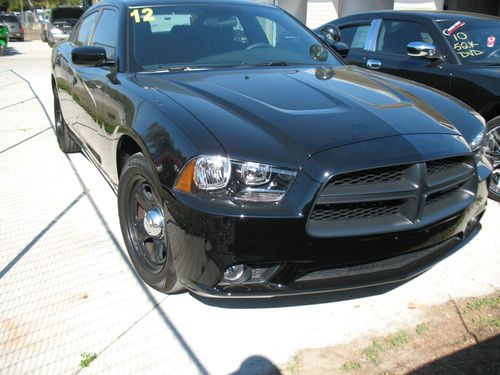 2012 dodge charger police-spec  (rare) rt