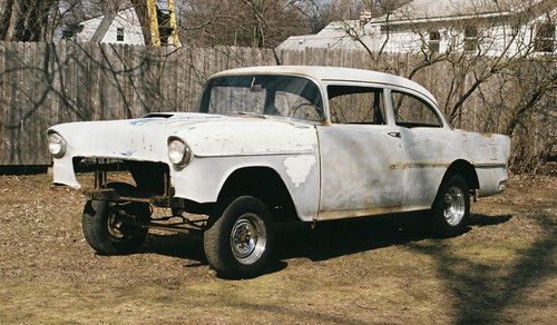 1955 chevy gasser project racecar