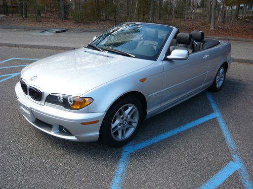 2004 bmw 325ci base convertible 2-door 2.5l 36k miles loaded and flawless