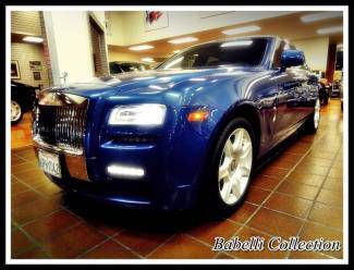 2010 rolls-royce ghost, 1-owner, amazing white interior, privacy curtains