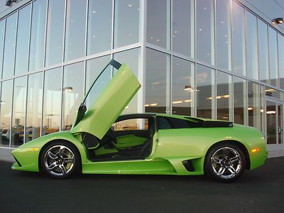 Lamborghini murcielago lp640-4 coupe verde green