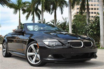 2008 bmw 650i convertible - $94,000 msrp - sport package - 1 owner florida car