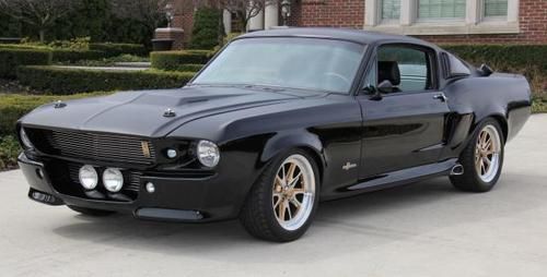 1967 mustang eleanor fastback restomod twin supercharge