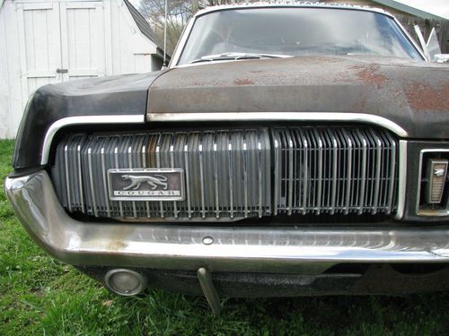 1967 mercury cougar - parts car or restorable - have floor pans - 289 w/ 3 speed