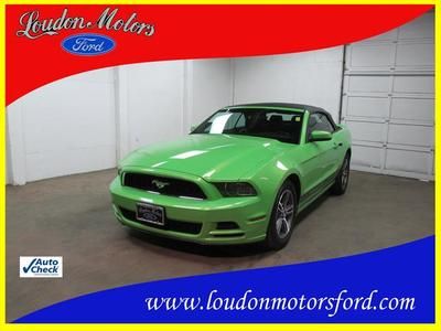 V6 premium convertible 3.7l  gotta have it green cd leather sync automatic