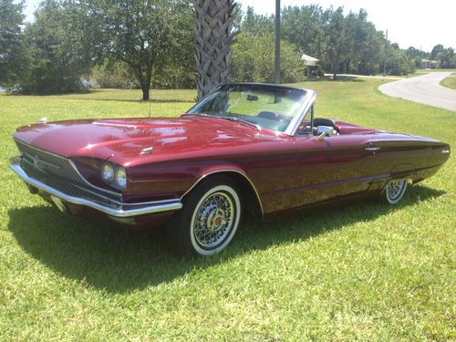 1966 ford thunderbird convertible roadster