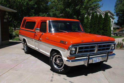 1971 ford pickup 3/4 ton camper special