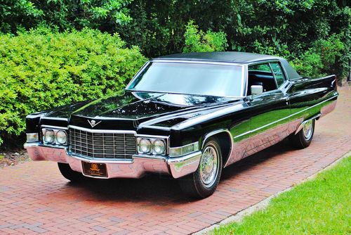 Very rare 1 owner just 33,499 miles1969 cadillac coupe deville special order