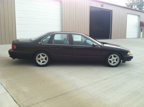 1995 impala ss, one owner, low miles, all original, nice, clean, dark cherry