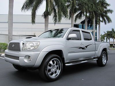 Florida low 86k prerunner sr5 sport 2wd double cab leather 20's nice!