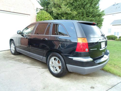 2004 chrysler pacifica 3.5l v6 fwd auto leather sunroof dvd 3 rows 6 seats nr