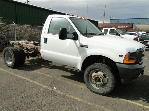 2001 ford f-450 sd  4wd drw cab &amp; chassis