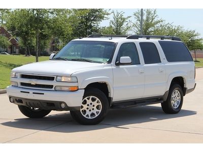 2005 chevy suburban lt z71 4x4,sunroof,1 tx owner,rust free,clean title