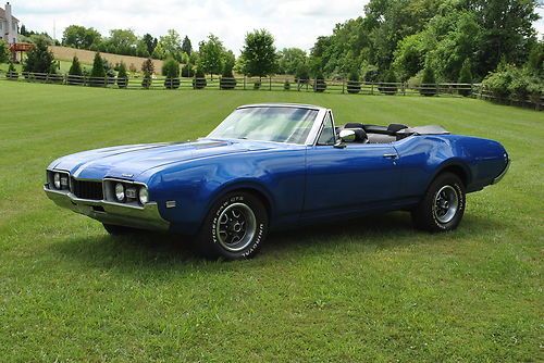 1968 olds cutlass s convertible ~ oldsmobile ~ rust free, solid car
