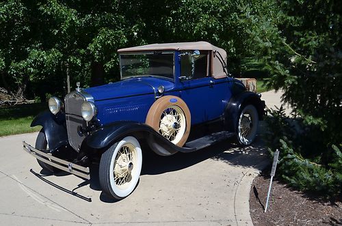 1930 model a ford cabriolet