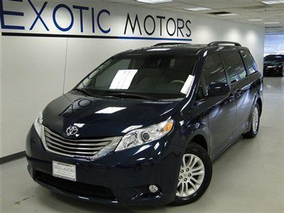 2011 sienna xle limited!! rear-cam dvd-pkg 3rd-row heated-sts shades 1-owner!!