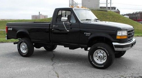 1996 ford f-350 powerstoke 7.3 4x4 with 65k orig. miles!!   f350
