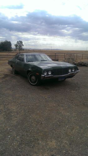 1972 ford torino base 5.0l currently registered! running project. clean title