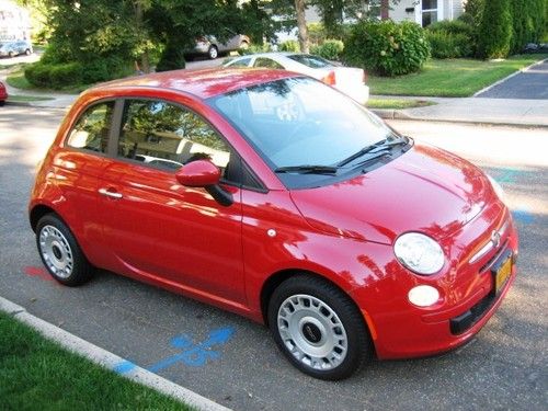 2012 fiat  "pop" only 3600 miles