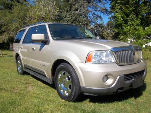 2004 lincoln navigator ultimate-no reserve1 owner- remote start-4x4-clean carfax