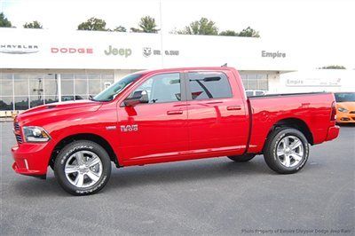 Save at empire dodge on this new crew cab hemi sport leather, gps, sunroof 4x4