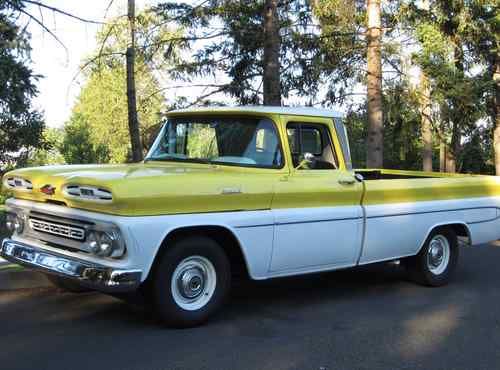 1961 chevy apache 10 pickup fully restored with new 305 crate motor
