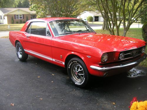 65 mustang gt coupe a-code 4 speed