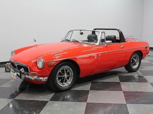 Gorgeous red on black, desirable chrome bumpers, rare hard top included!