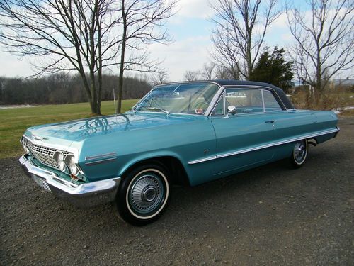 1963 chevy impala 24,000 original miles, original paint, find of a lifetime